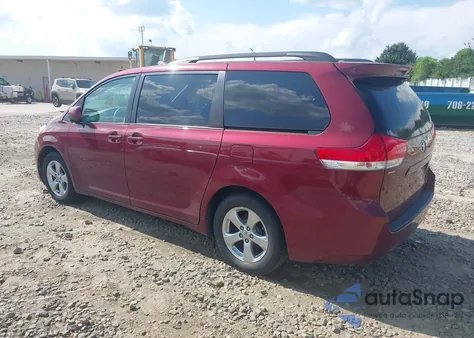 2014 Toyota Sienna Le V6 8 Passenger из США, поврежденный, VIN 5TDKK3DCXES493912